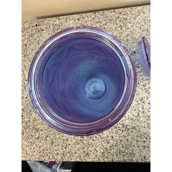 Starbucks 2023 Holiday Cold Cup Tumbler 24 Oz Iridescent Prism Purple - Picture 4 of 6